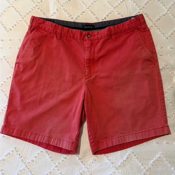 Nautica Other - Nautica 8.5" Flat Front Deck Shorts Size 36W